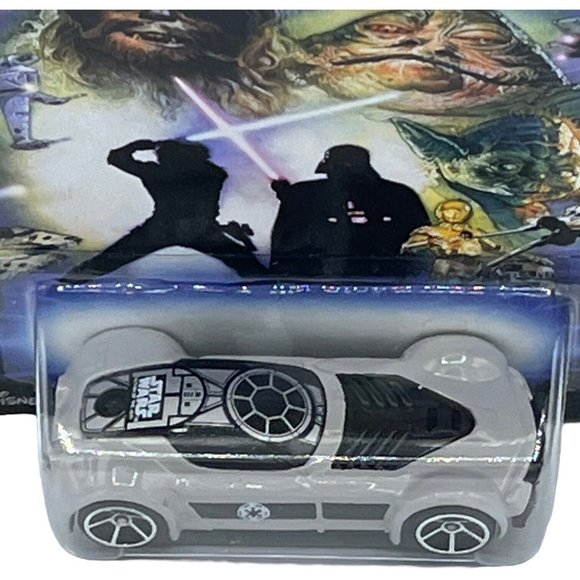 HOT WHEELS Star Wars Movie Series BALLISTIK Matte Gray Chrome OH5's Chewy Jabba - Picture 9 of 10